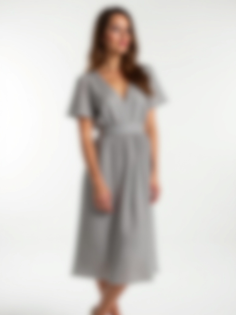 Robe longue imprimée